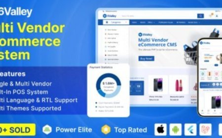 6Valley Multi-Vendor eCommerce CMS v16.1 Reviews– Complete eCommerce Mobile App, Web, Seller and Admin Panel Source