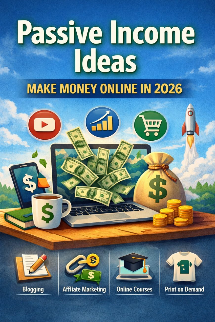 Make Money Online: 10 Passive Income Ideas That Actually Work in 2026