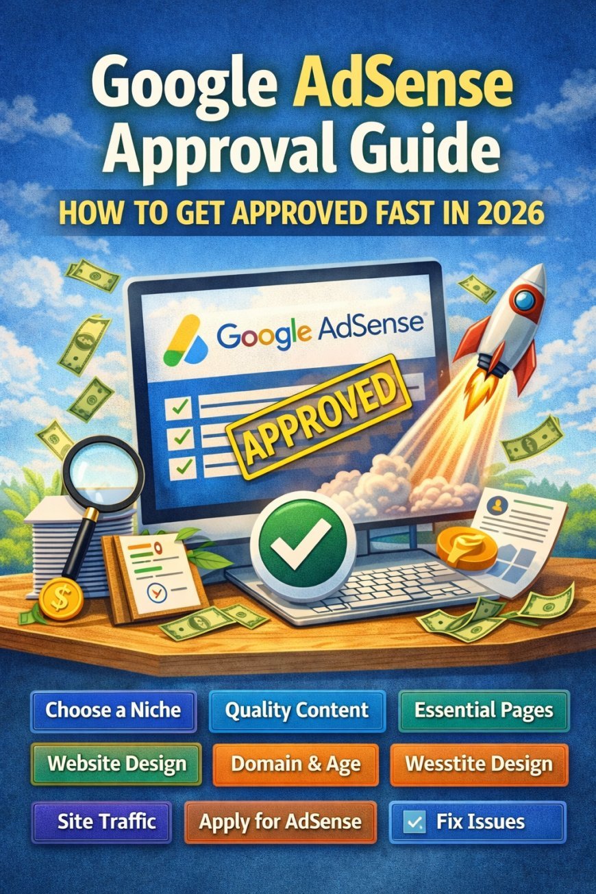 Google AdSense Approval Guide: How to Get Approved Fast in 2026