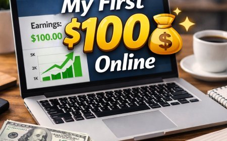 How I Made My First $100 Online (Step-by-Step Guide for Beginners 2026)