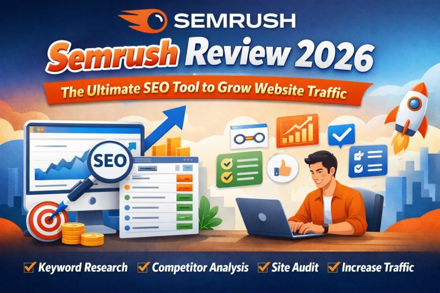 Semrush Review 2026 – The Ultimate SEO Tool to Grow Website Traffic